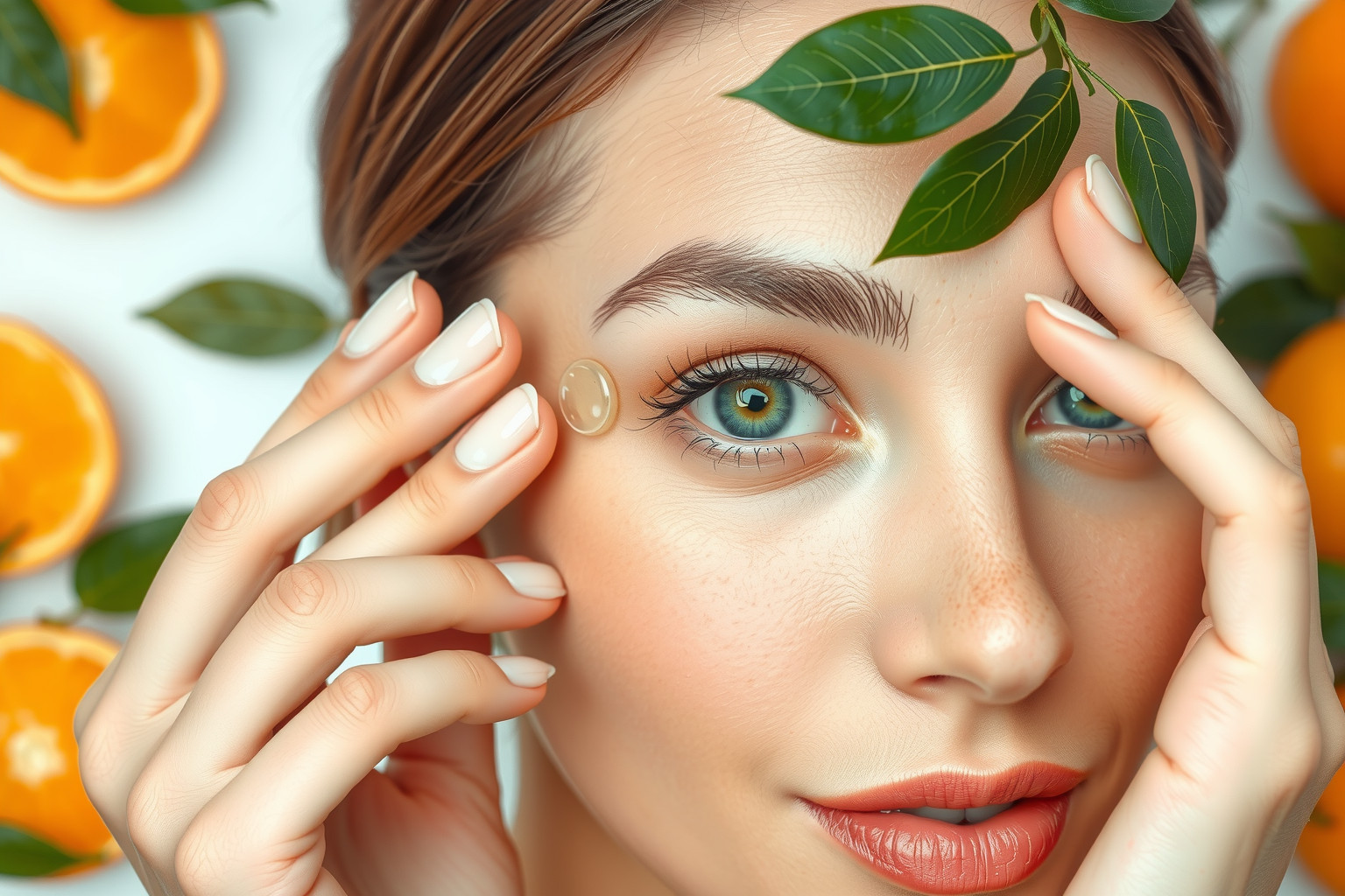 A C-vitamin erősíti az érfalakat és világosítja a bőrt.