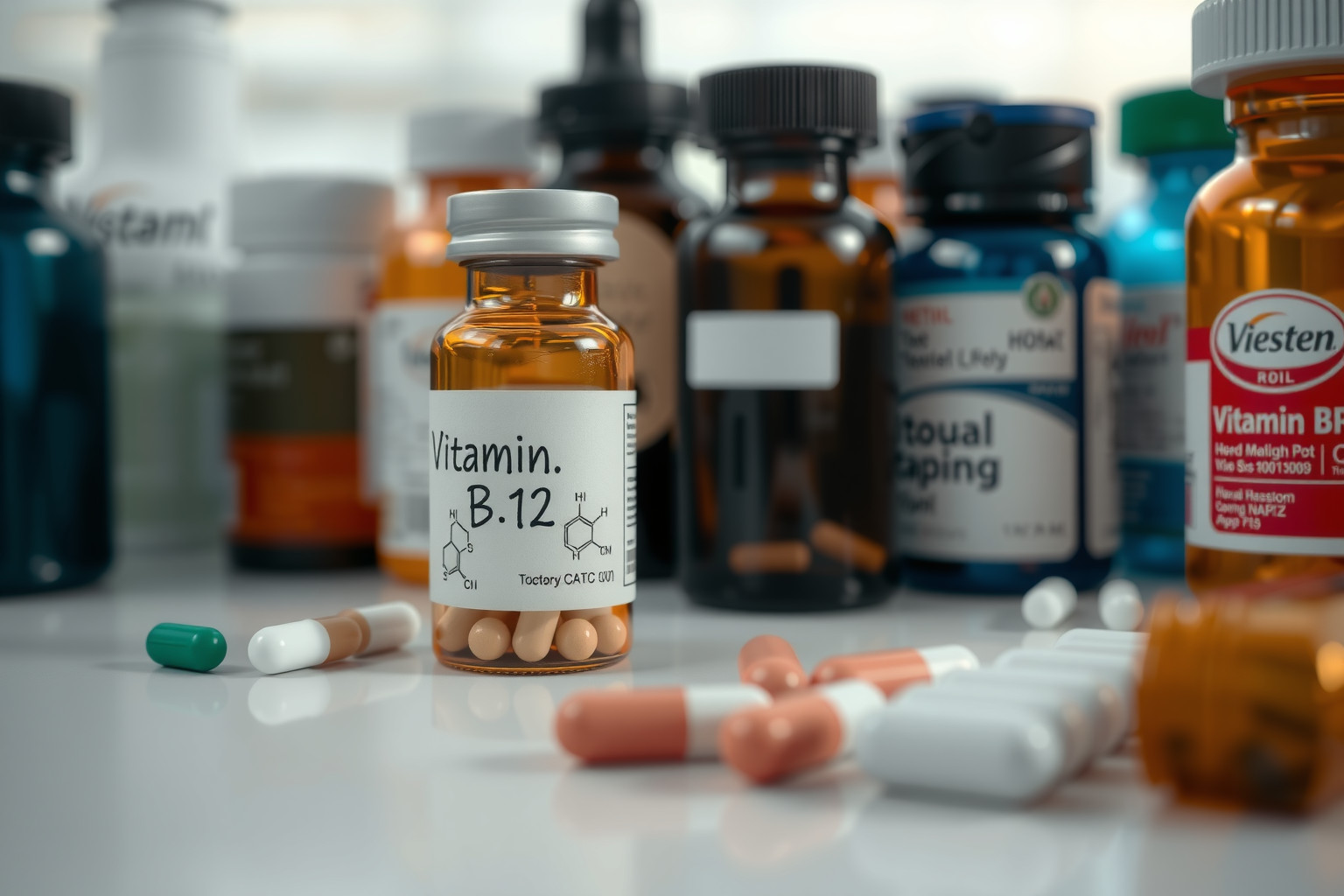 Bizonyos gyógyszerek gátolhatják a B12-vitamin felszívódását.