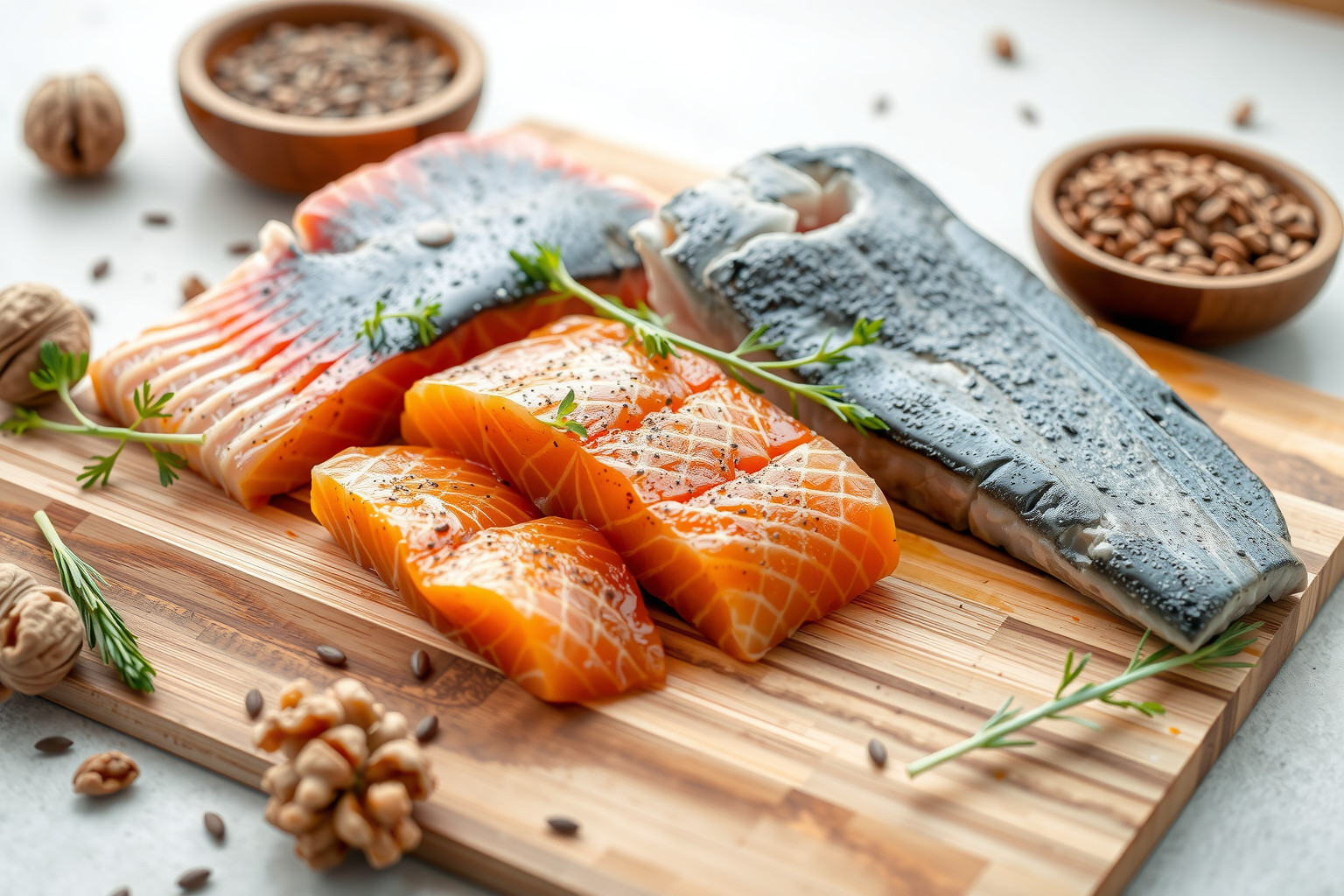 A halak omega-3 zsírsavai támogatják az agyműködést és energiaellátást.