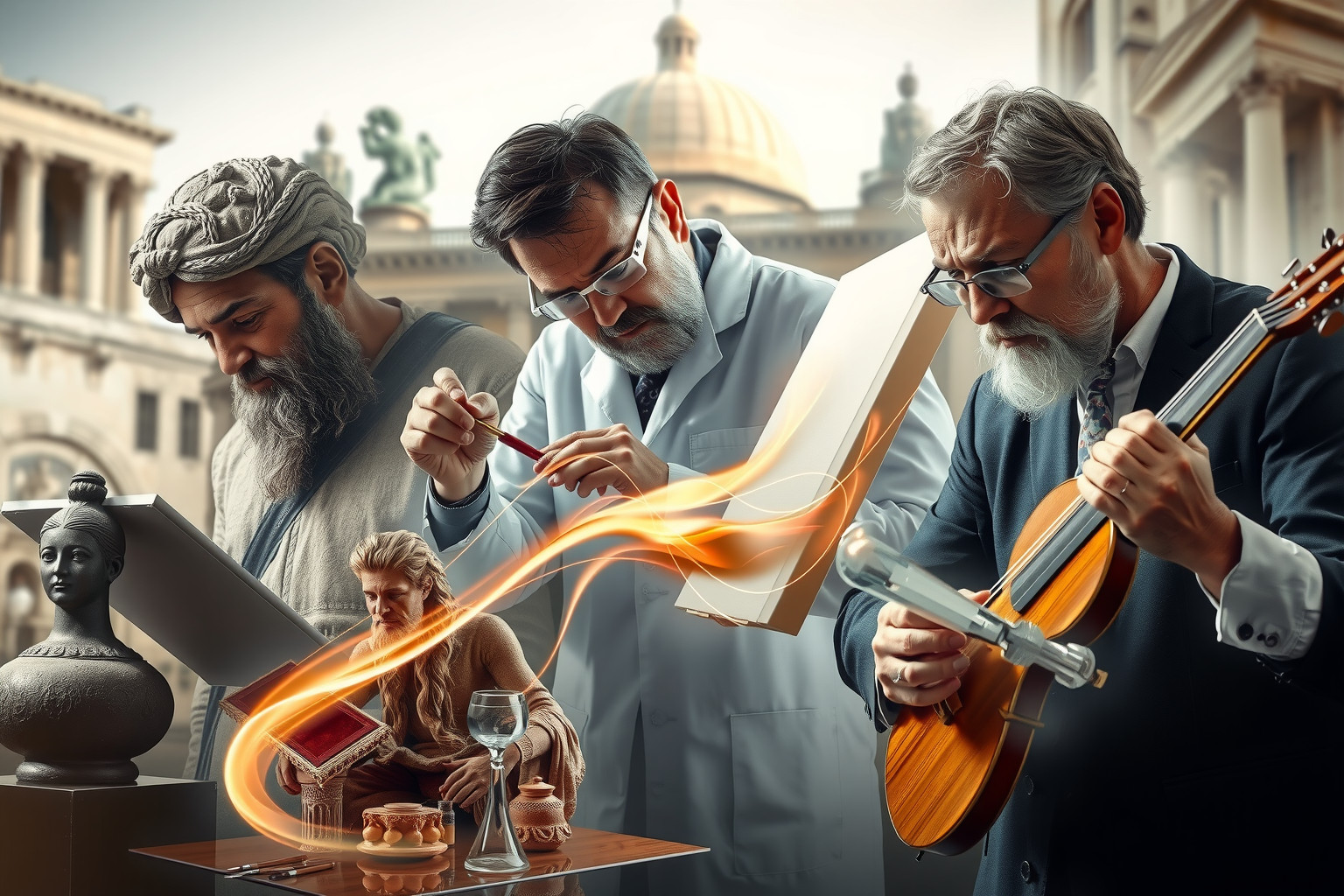 Leonardo da Vinci a polihisztorok legismertebb példája.