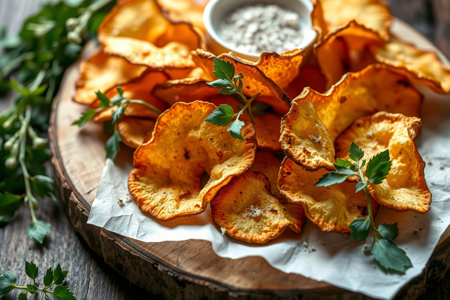 A zeller chips gazdag ízű, mégis kalóriaszegény nassolnivaló.