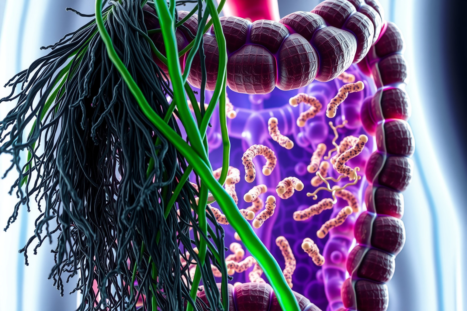 A spirulina elősegíti a bélflóra egyensúlyát és erősíti az immunrendszert.