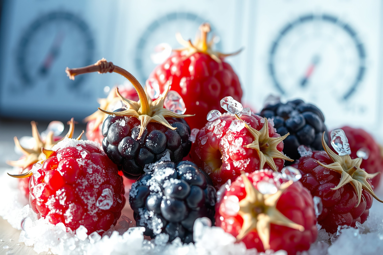 A hőmérséklet-ingadozás csökkenti a fagyasztott gyümölcs antioxidáns tartalmát.