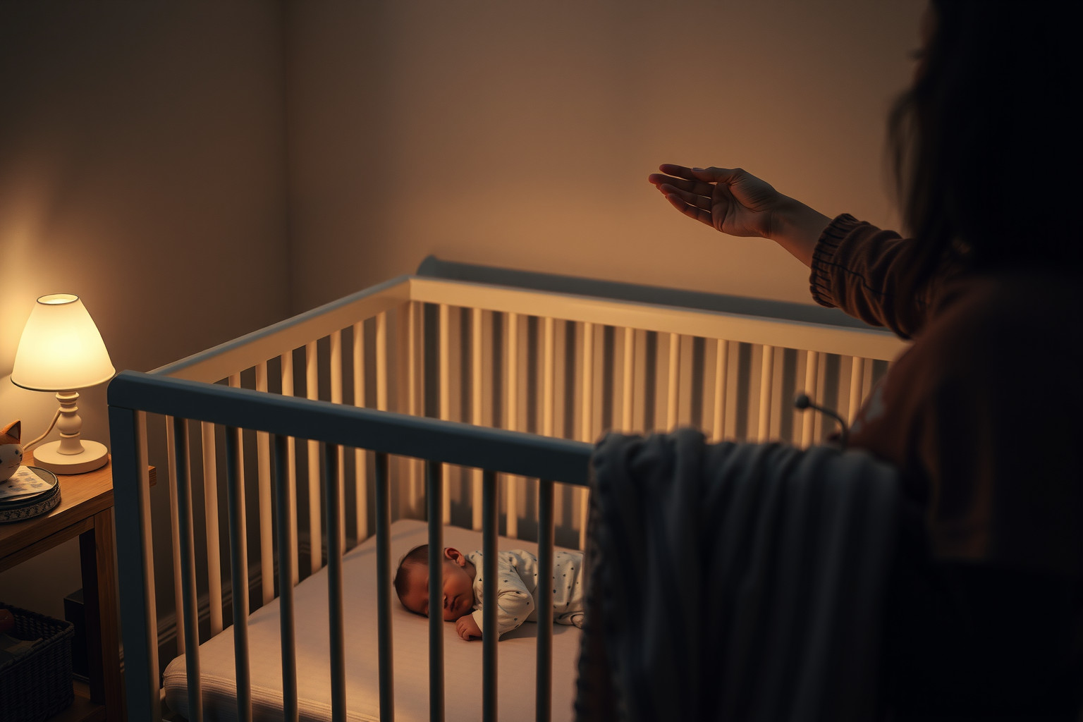 Nyugtató dallam segíthet a baba gyors visszaalvásában éjszaka.