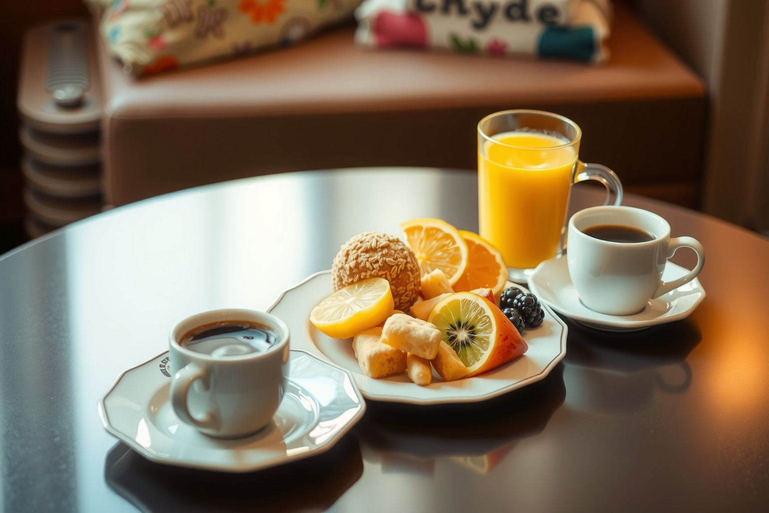 A szülőknek kínált snack és ital segít a gördülékeny fotózásban.