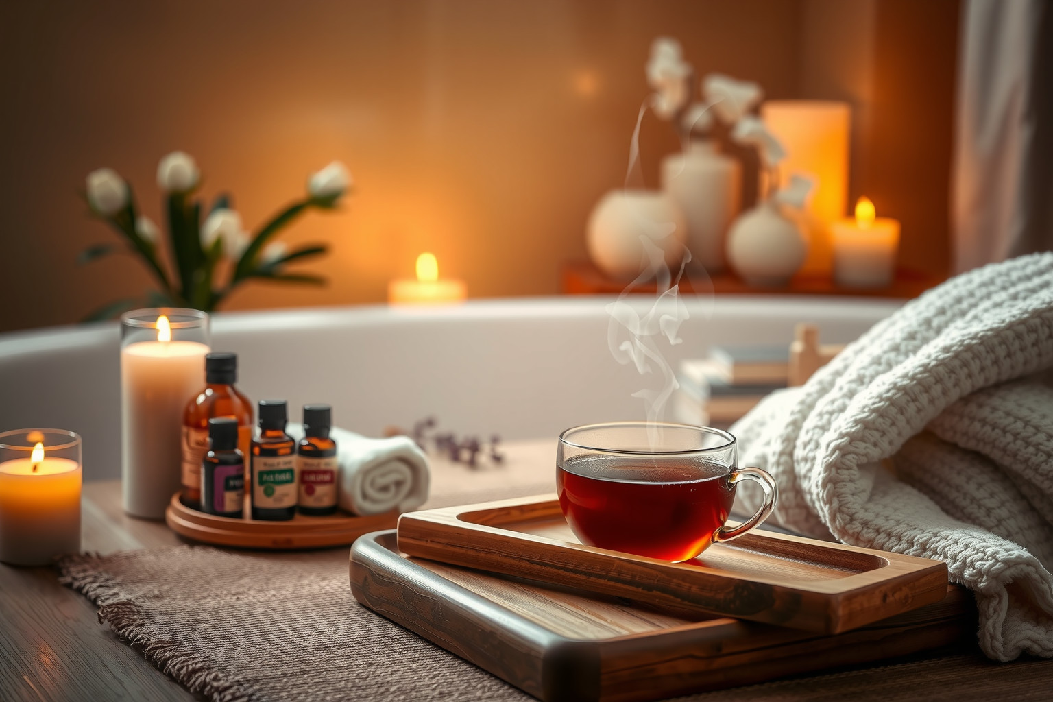Illóolajokkal és masszázspárnával gyorsabb a stresszoldás és relaxáció.