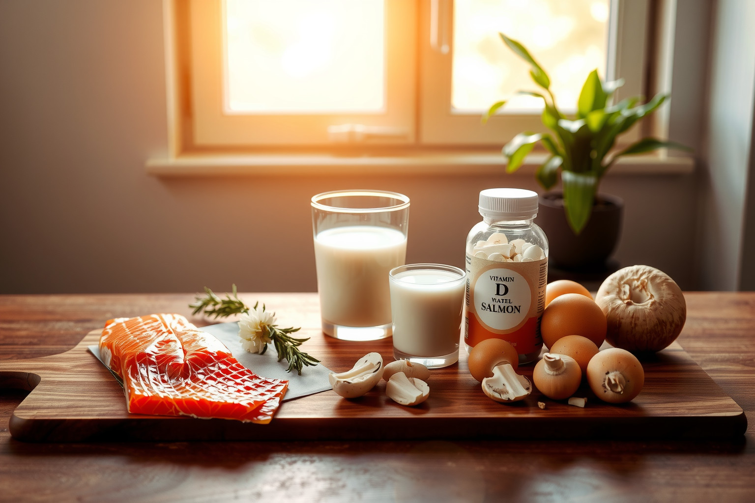 A napfény segíti a D-vitamin bőrön át történő termelődését.