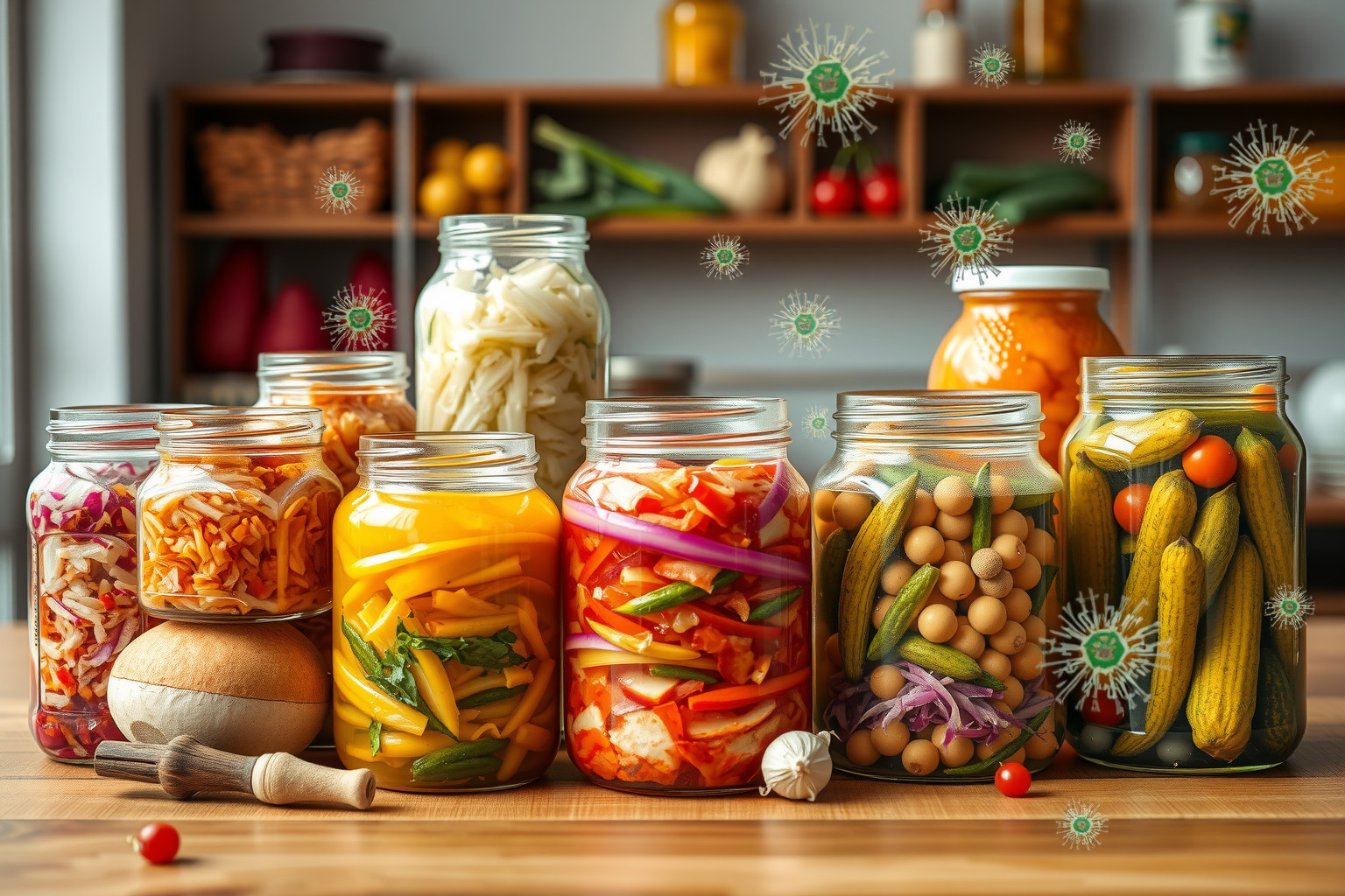 A fermentált zöldségek javítják a tápanyagok felszívódását a bélben.