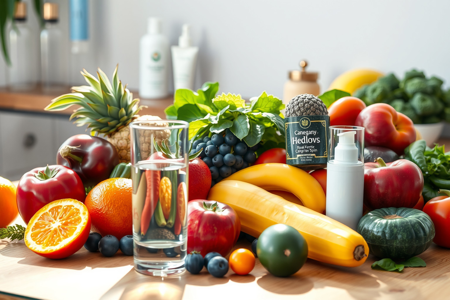 A C-vitamin gazdag ételek segítik a bőr ragyogását.