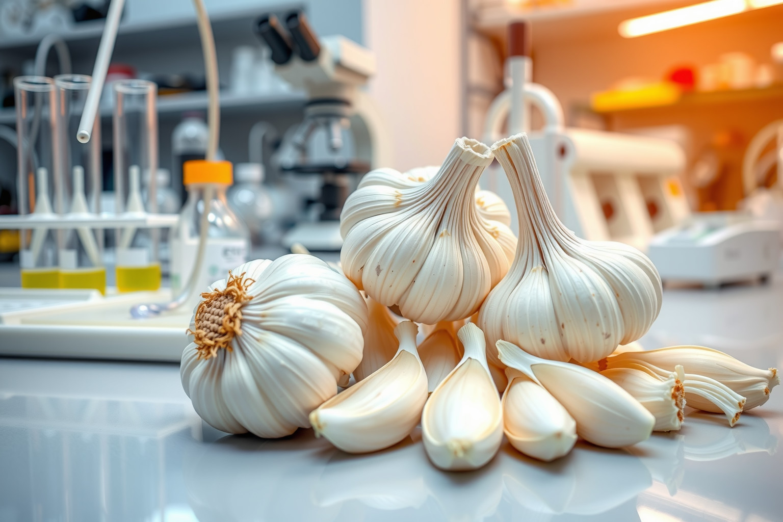 A jövő kutatásai új, fokhagyma-alapú antibiotikumokat céloznak meg.