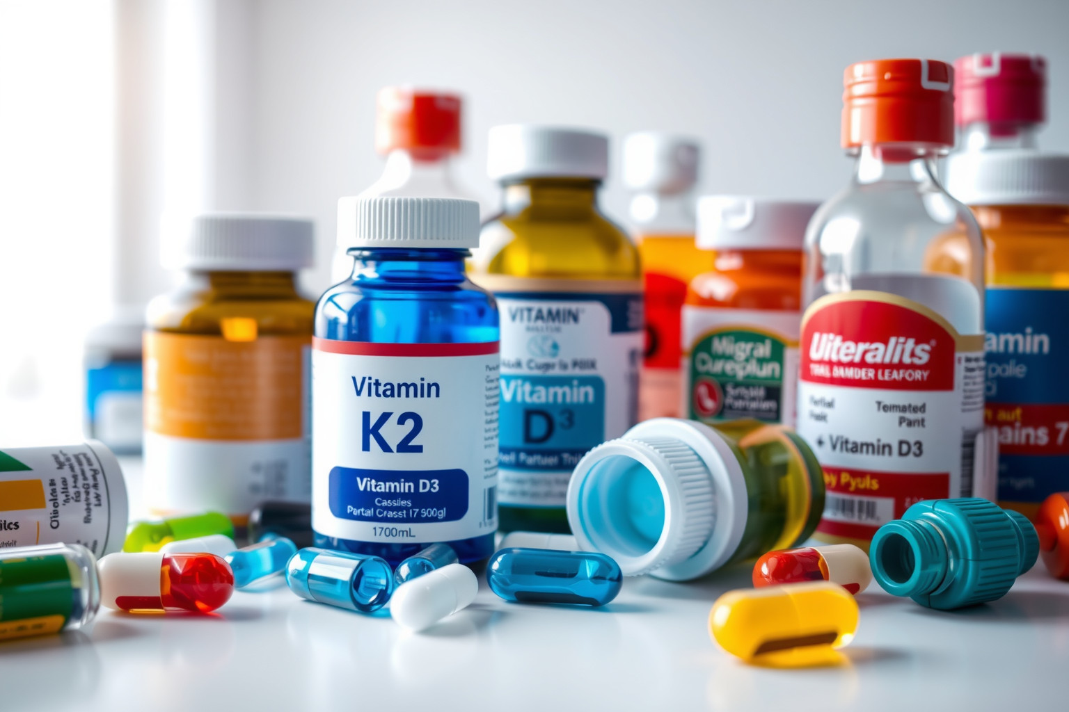 A K2-vitamin fokozhatja a D-vitamin hatását bizonyos gyógyszerekkel.