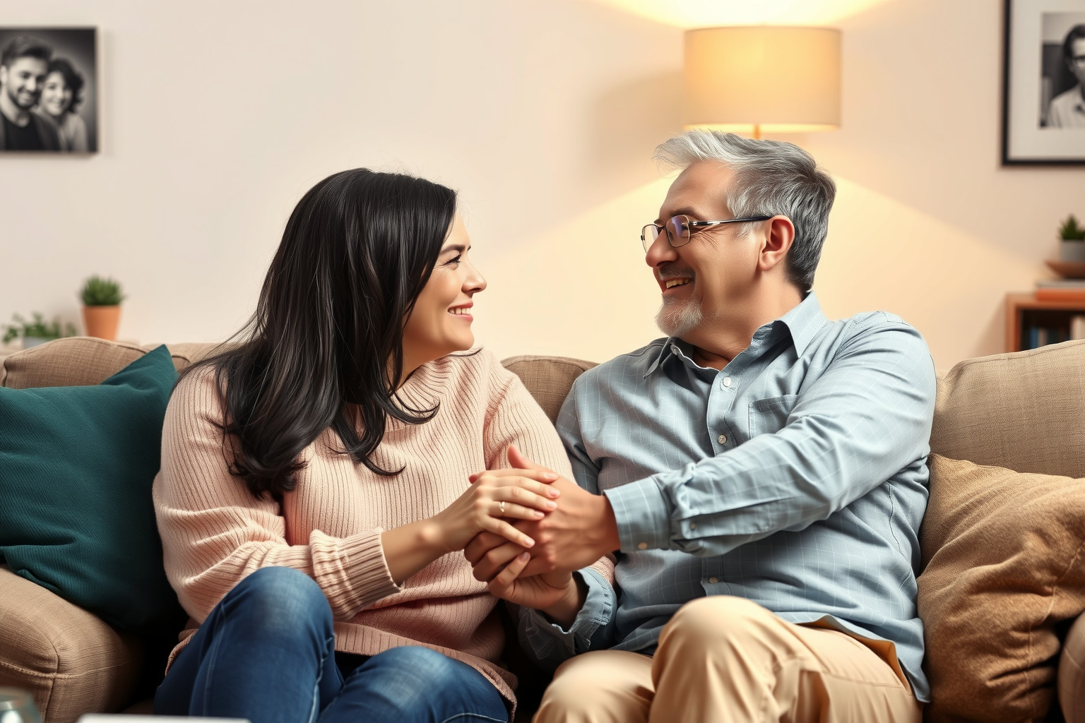 A partner támogató jelenléte enyhíti a kapcsolati szorongást hatékonyan.
