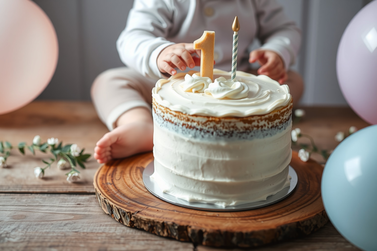 A természetes fény a legjobb barátod a tortafotózáshoz.