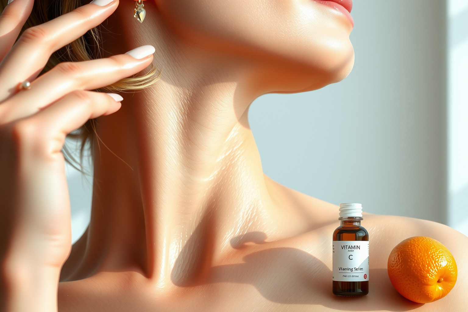 A C-vitamin serkenti a kollagéntermelést és védi a bőrt.