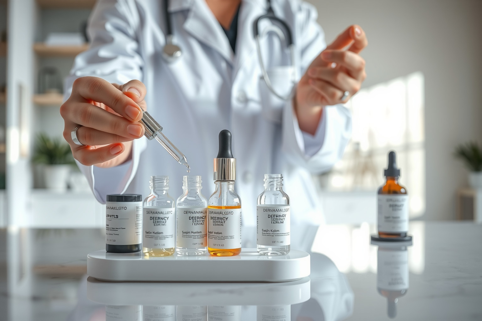 A bőrgyógyász szerint a C-vitamin és hialuronsav szérum együtt hatékony.