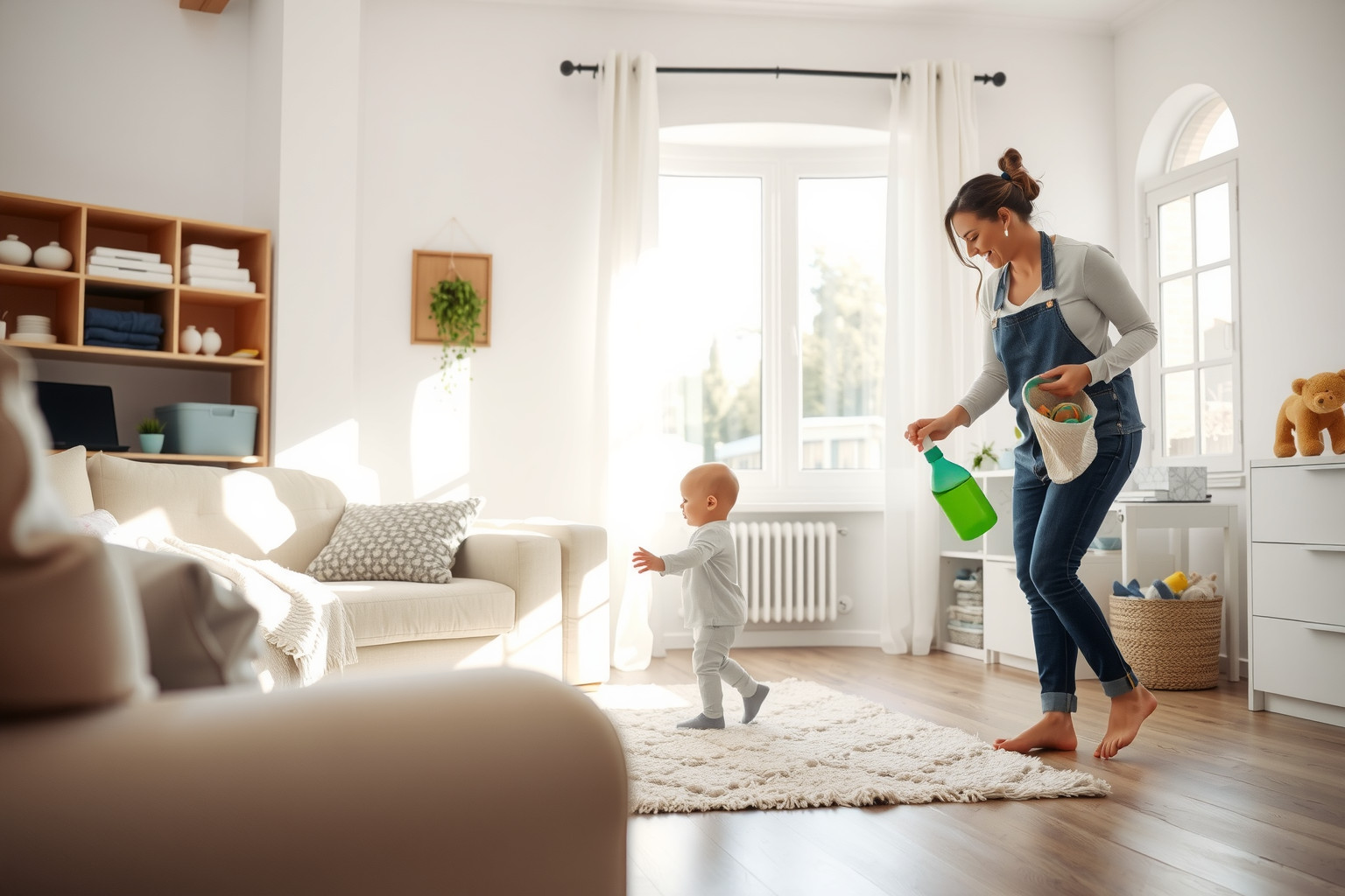 Használj természetes tisztítószereket a bababiztos otthonért!