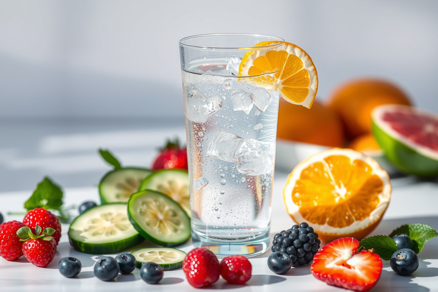 Naponta legalább 2 liter víz segíti a bőr hidratálását.