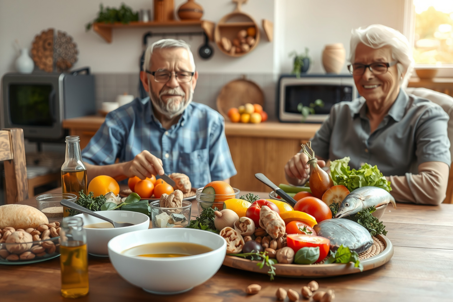 A mediterrán étrend antioxidánsai lassítják a kognitív hanyatlást.