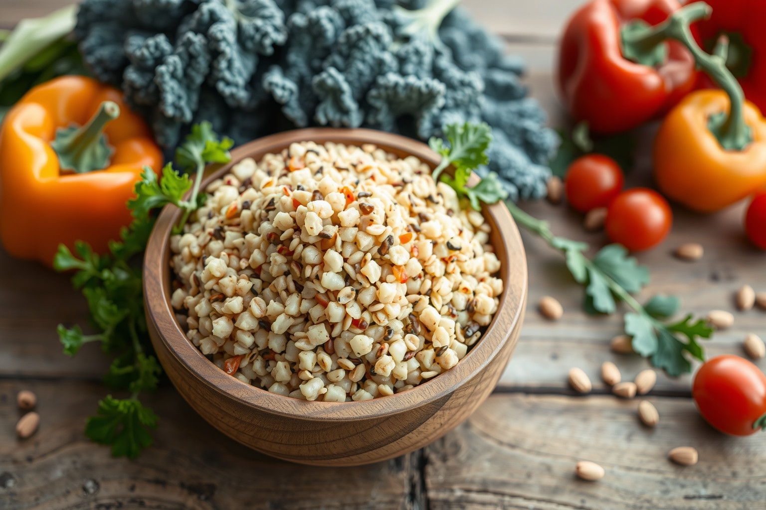 A quinoa rostjai támogatják a vegánok egészséges bélflóráját.