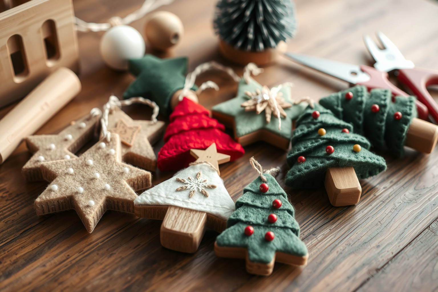 Bababiztos díszek puha anyagból készülnek a balesetek elkerülésére.