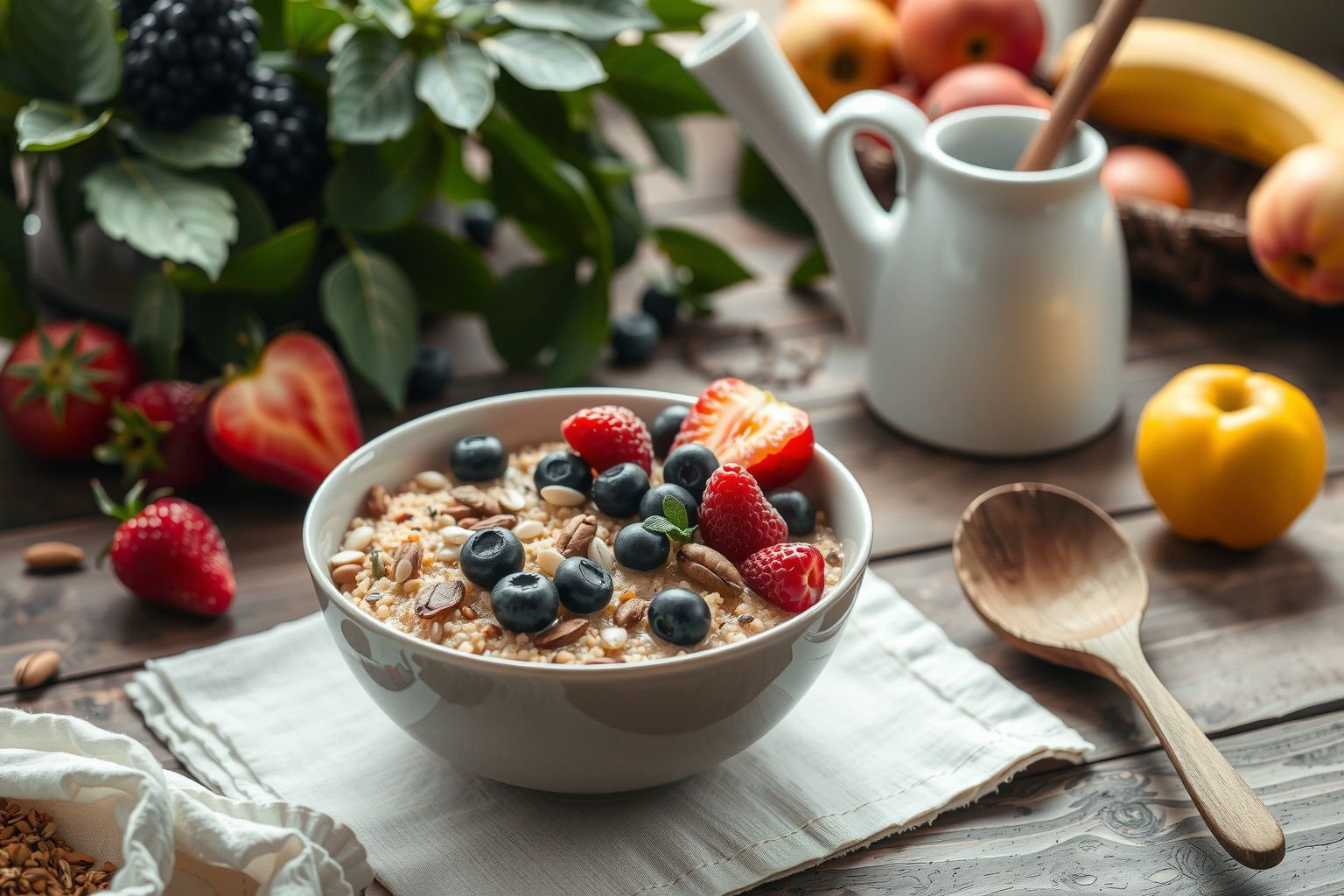 A quinoa reggelik gyorsak, táplálóak és gluténmentesek.