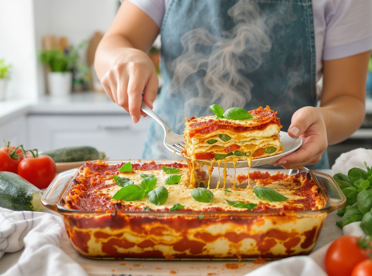 A ricotta krémessége kiemeli a zöldségek ízét.