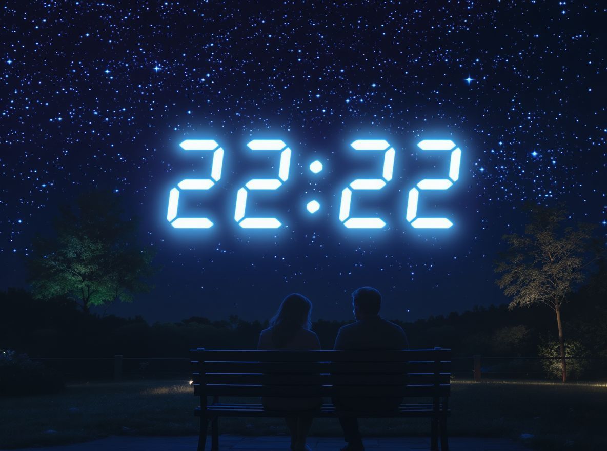 A 22:22 számkombináció a spiritualitás és a teremtés szimbóluma.