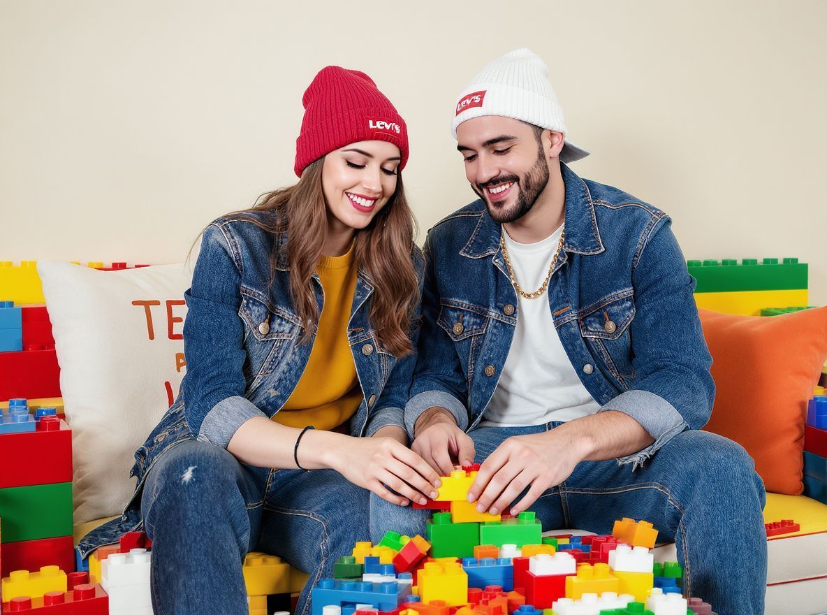 A LEGO és a Levi's® kollekció tartós és időtálló.