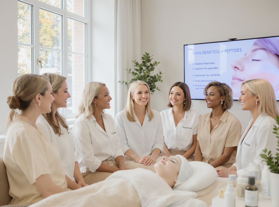 A peptidek sokoldalúak, célzottan formálják a bőrt.