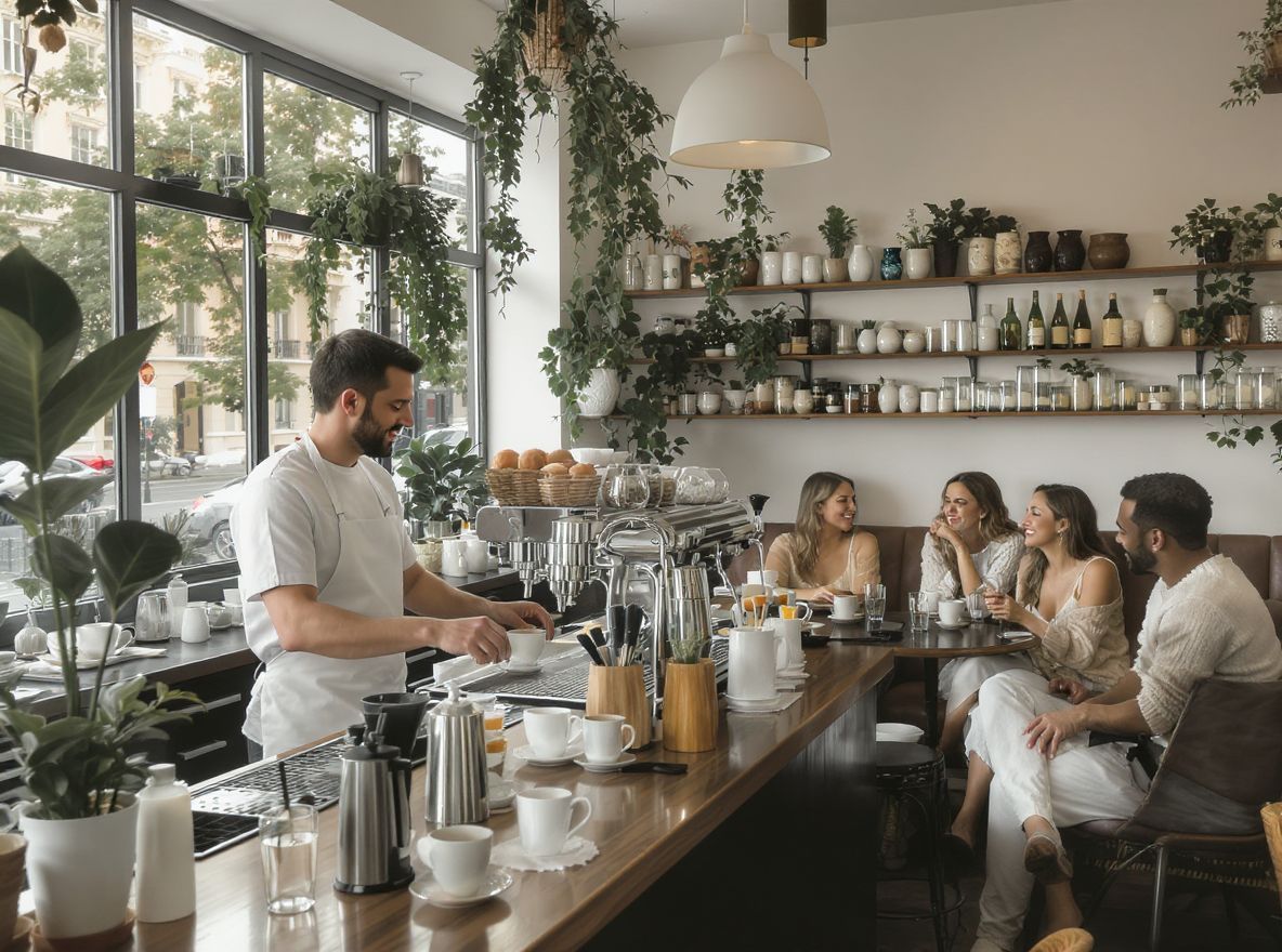 A barista művész, aki élményt teremt minden csészében.