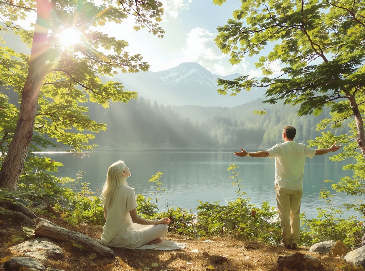 A belső béke megtalálása az autentikus élet kulcsa.