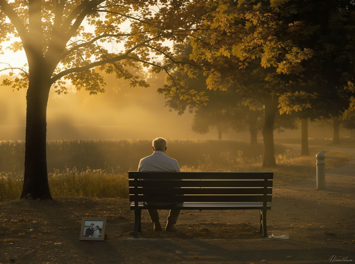 A csend gyakran a legnehezebb veszteség kifejezése.