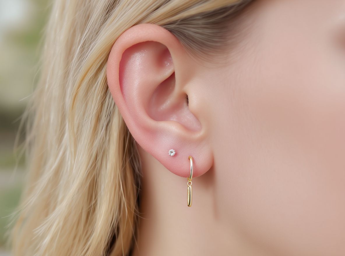 A fülbevalók összehangolása kifejezi az egyéni stílust.