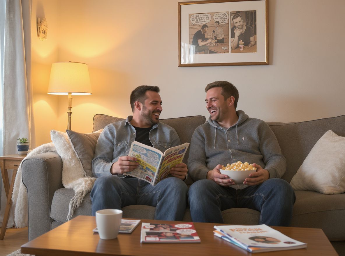 A humor segít enyhíteni a nehéz pillanatokat.