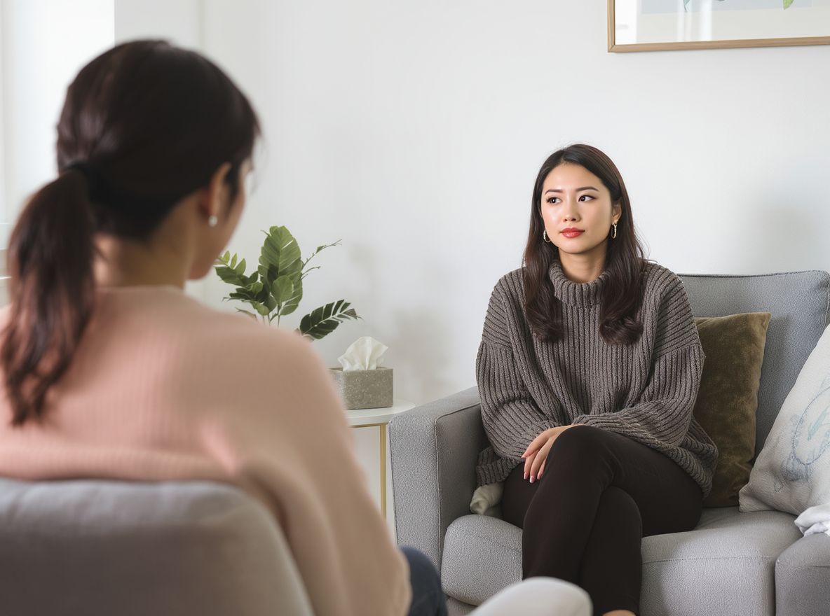 A szakember támogatása kulcsfontosságú a lelki gyógyulásban.