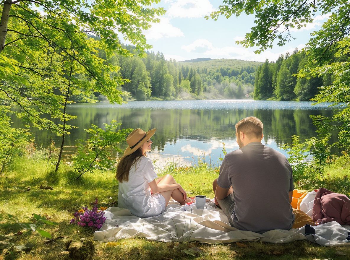 A természet segít a Halak nő lelkének megnyugtatásában.