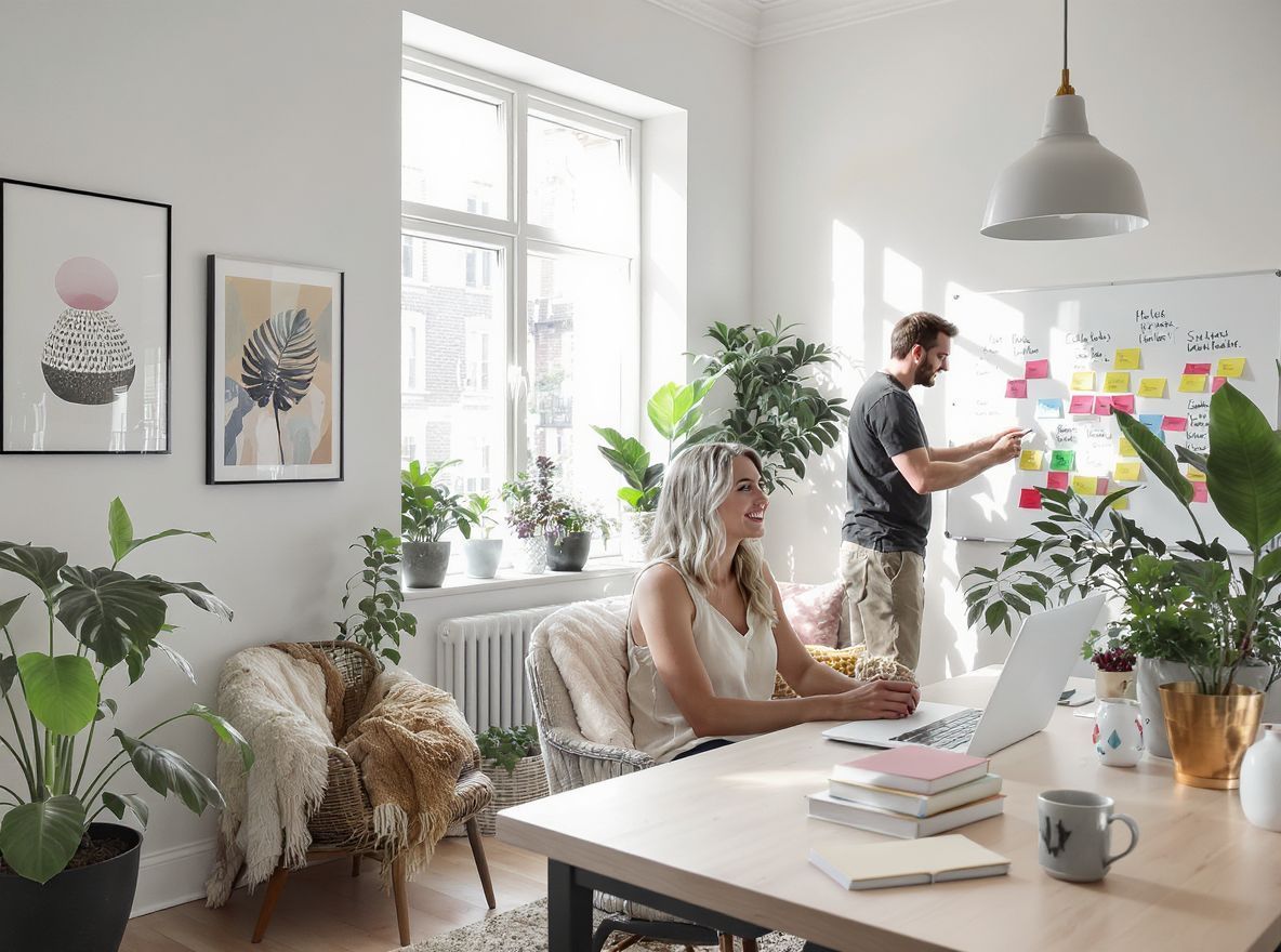 Az inspiráló terek kreatív energiákat szabadítanak fel.