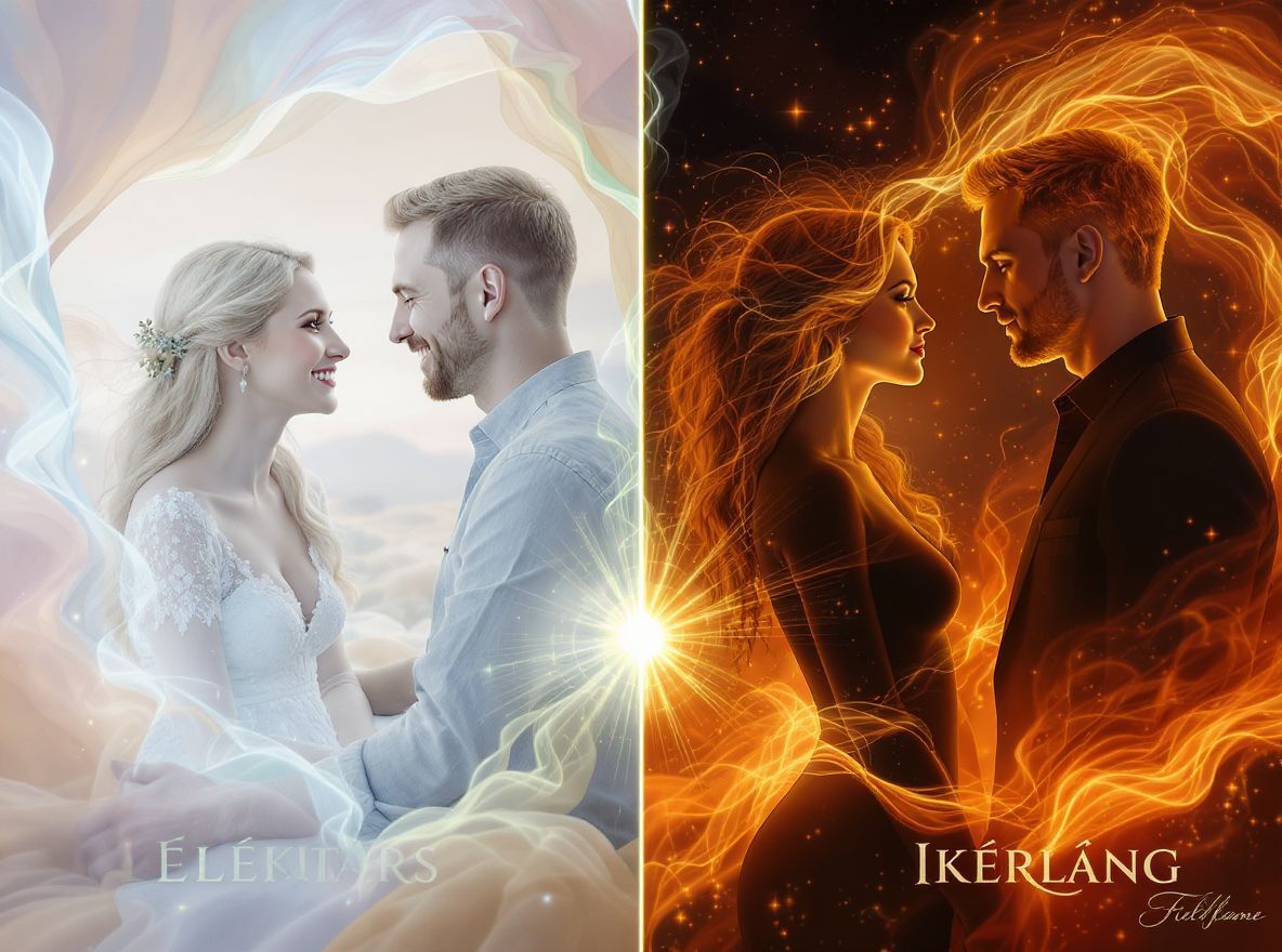 A lélektárs segít fejlődni, míg az ikerláng tükröz.