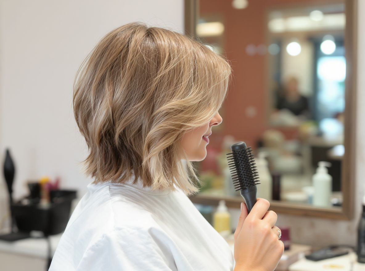 A réteges vágások optikailag növelik a haj volumenét.
