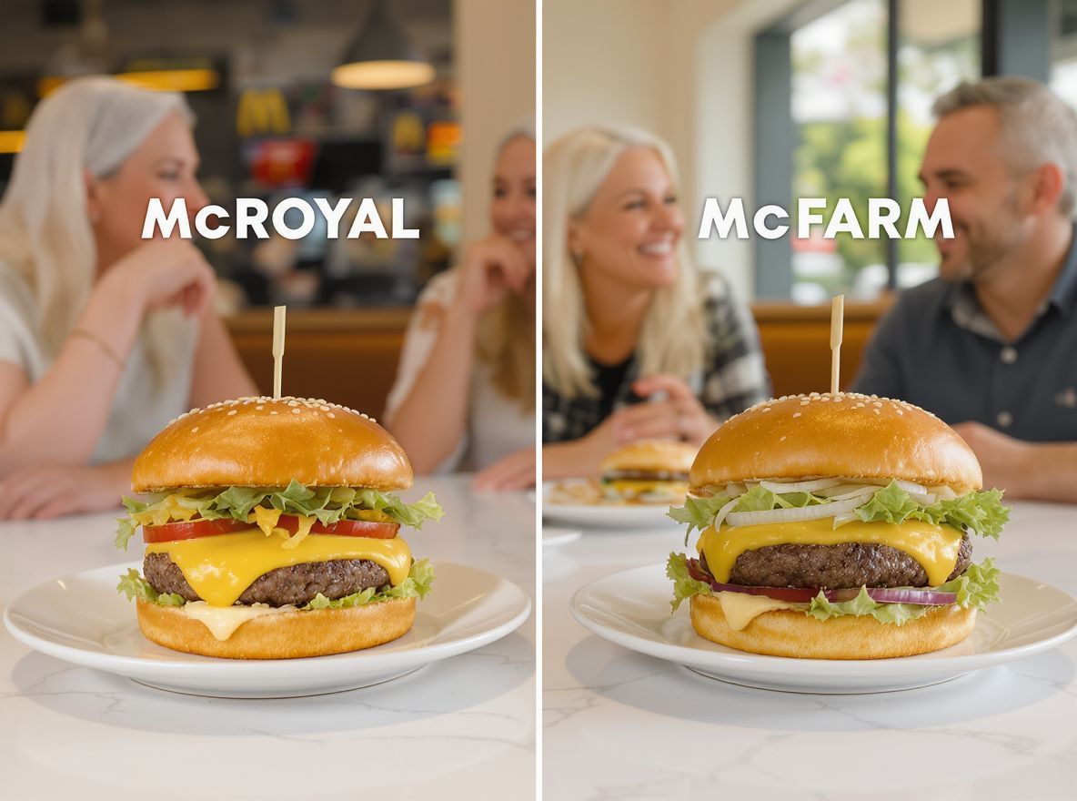 A McRoyal és McFarm különleges ízeket kínál a menüben.