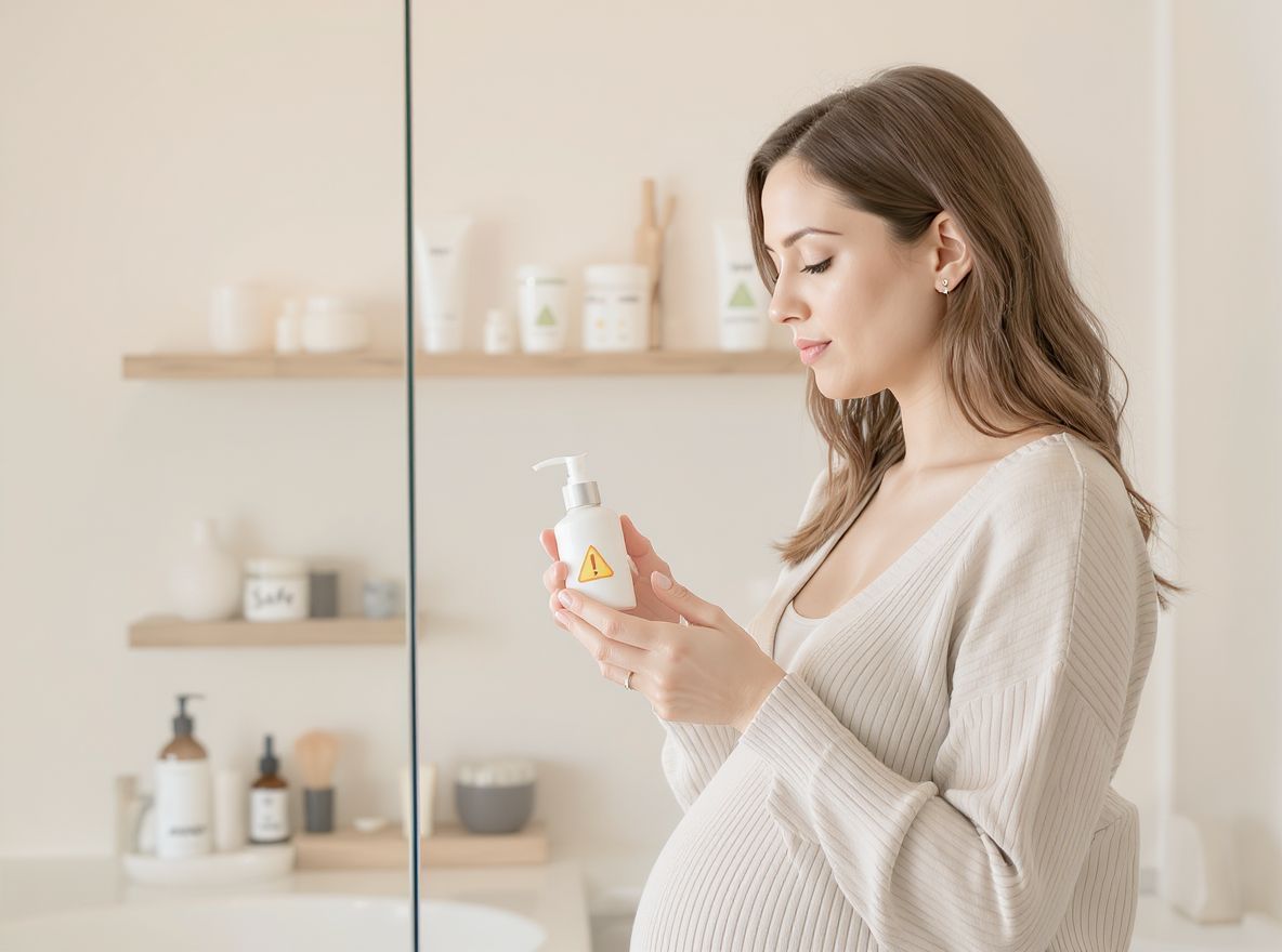 A ftalátok hormonális hatásai károsak lehetnek a magzatra.