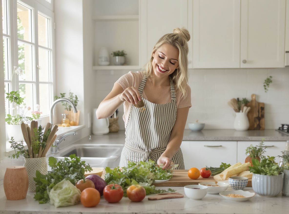 Friss zöldségek használata elengedhetetlen a saláta ízéhez.