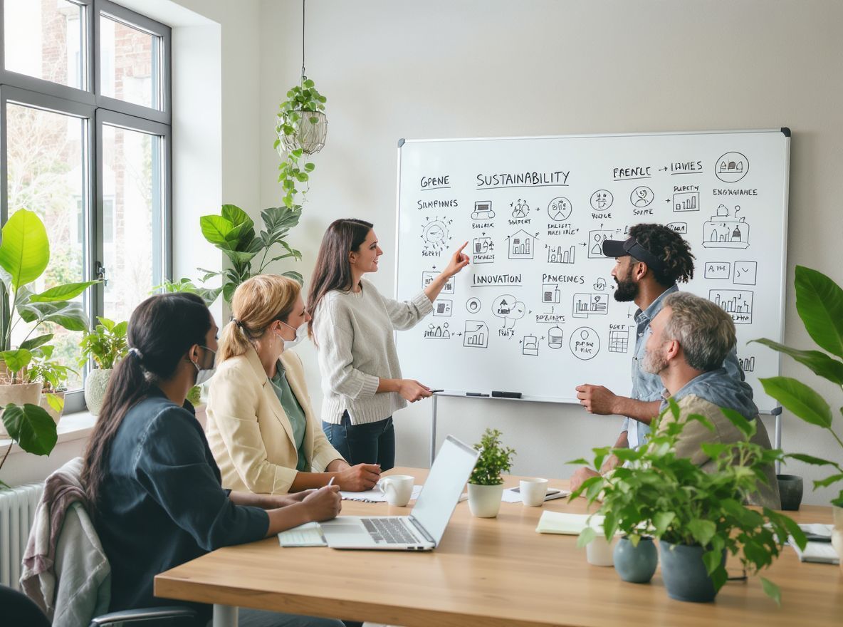 A fenntarthatóság ösztönzi az innovációt és a versenyképességet.