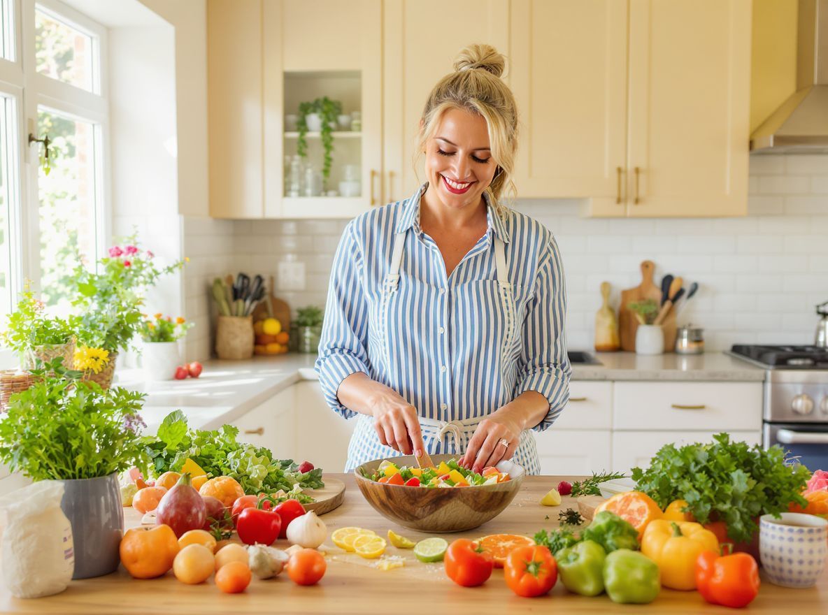A női energiával készült saláták színesítik az étkezéseket.