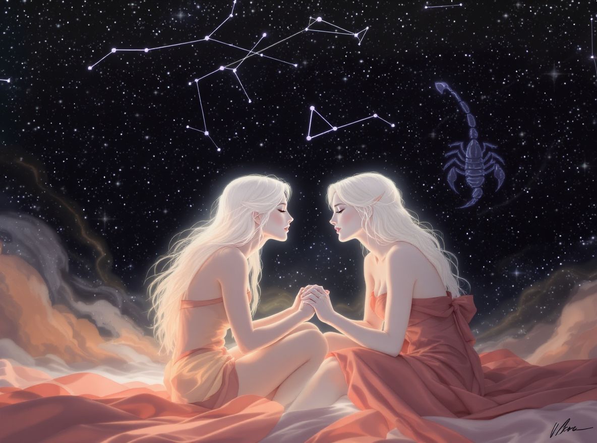 A Skorpiók szenvedélyes szerelemre és mély kötődésekre vágynak.