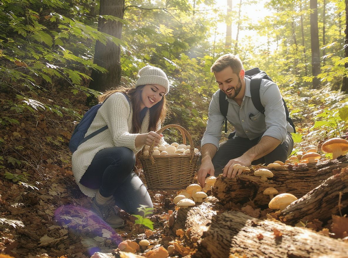 A vadon termő gombák gyűjtése izgalmas és felelősségteljes tevékenység.