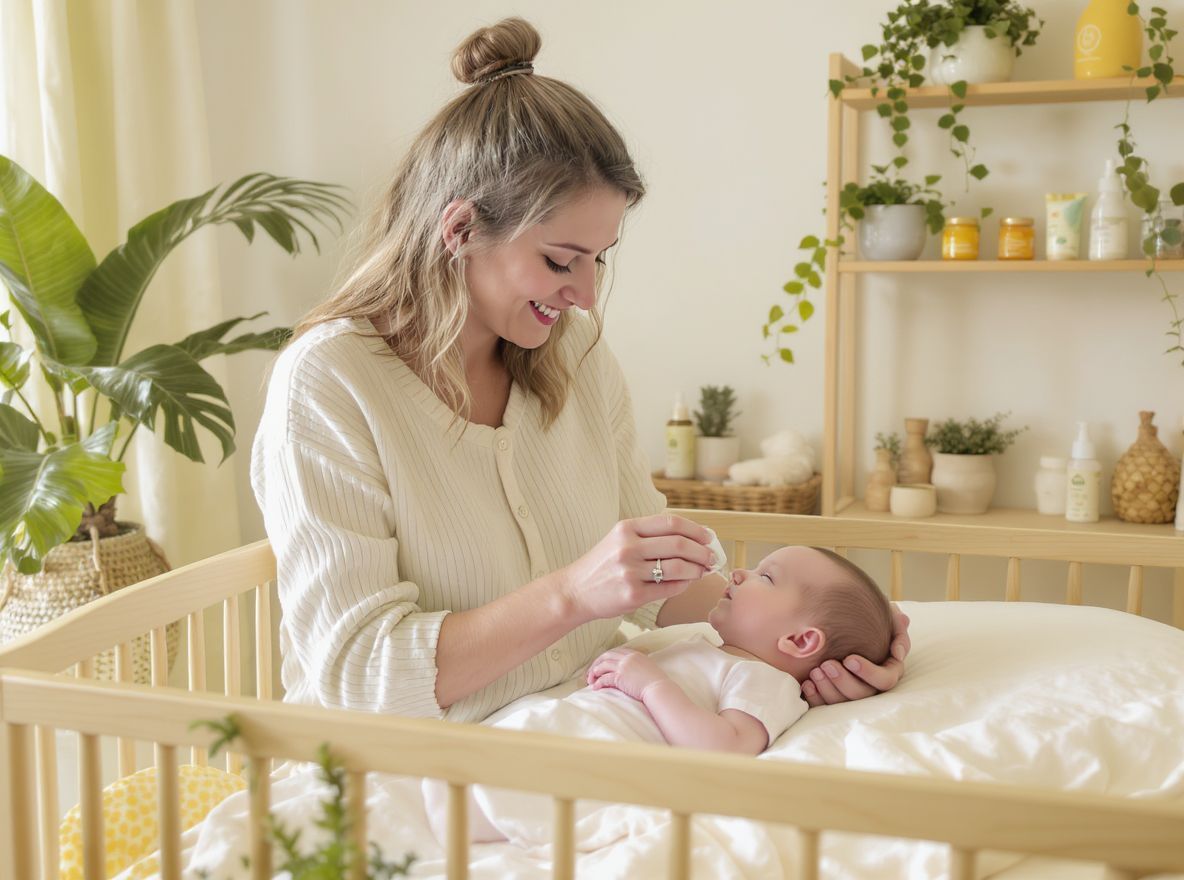 A természetes összetevők védik a bababőrt irritációtól.
