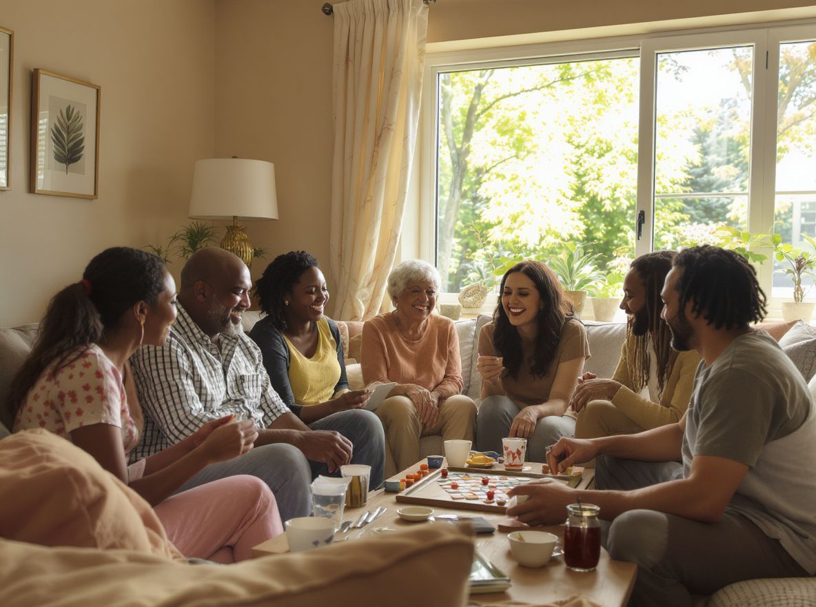 A család és barátok támogatása erősíti a kapcsolatokat.