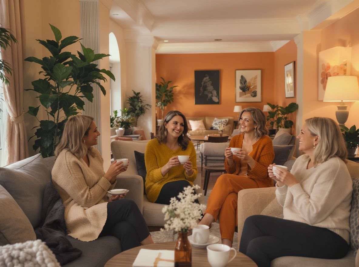 A női klubok erősítik a közösségi kapcsolatokat és támogatást.