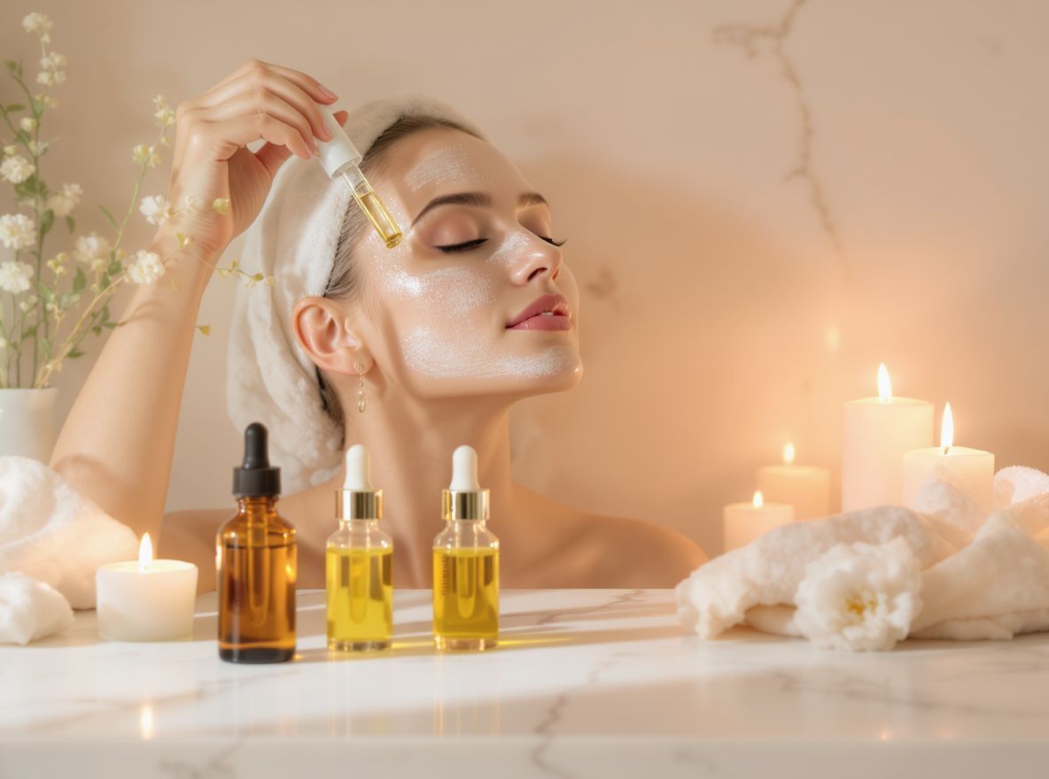 A luxus olajok táplálják a bőrt és emelik a hangulatot.